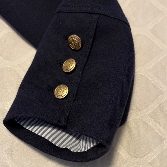 Talbots Dark Blue Women's Blazer with Gold Buttons, 14W - Picture 4 of 10